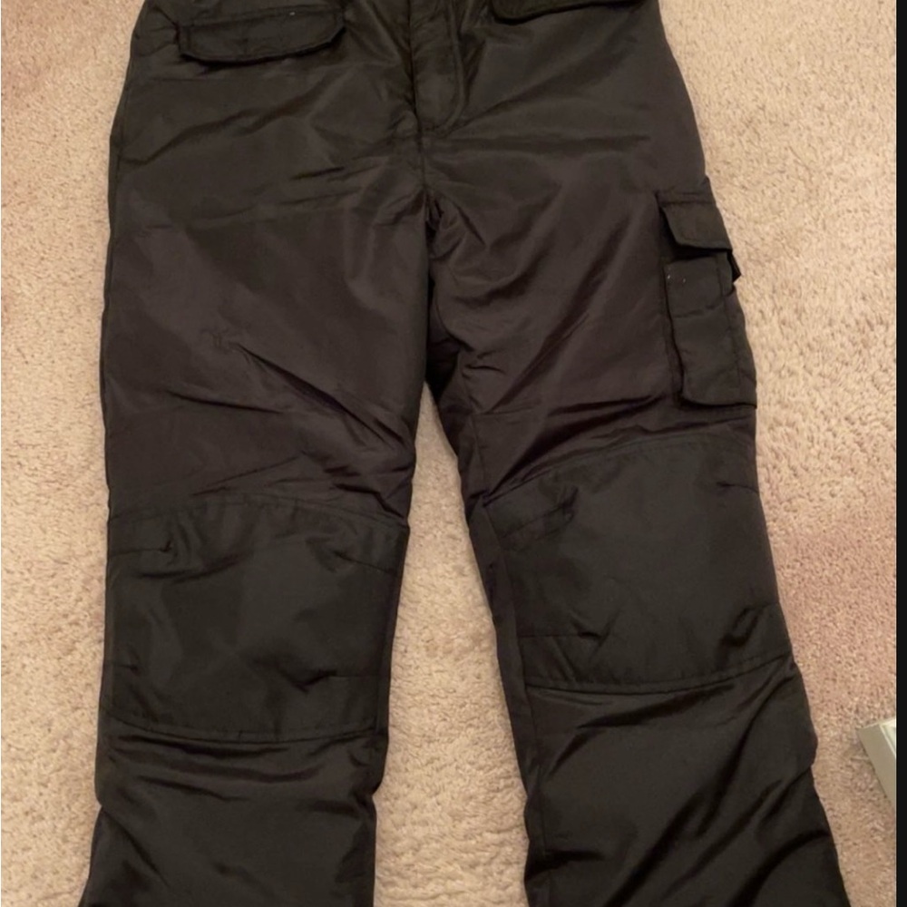 Snow Pant - Men's Black Cargo Pants